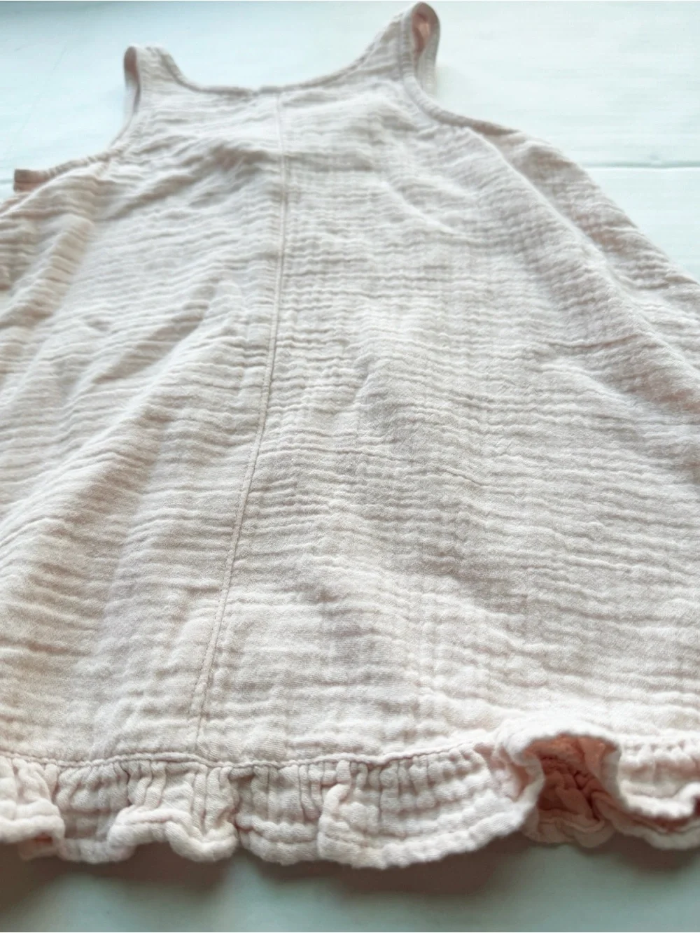 Muslin Cotton Dress in Soft Pink size 2T NWT